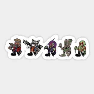 GUARDIANS VINTAGE CARTOON STYLE Sticker